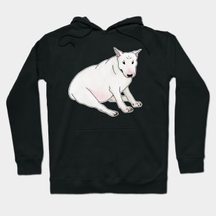 Chonk White Bull Terrier Hoodie